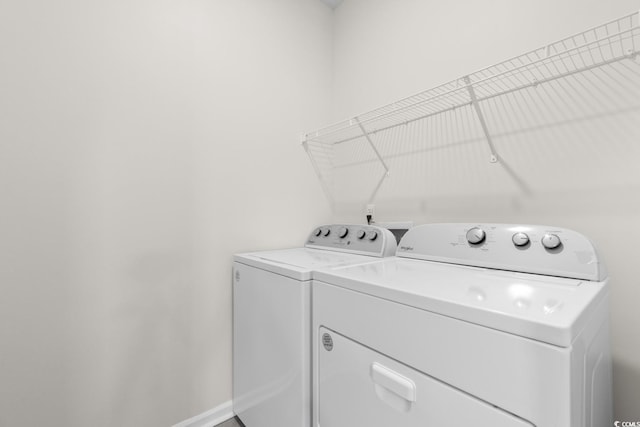 1128 Sennema Cir, Myrtle Beach, SC 29588 - laundry room with independent washer and dryer and baseboards