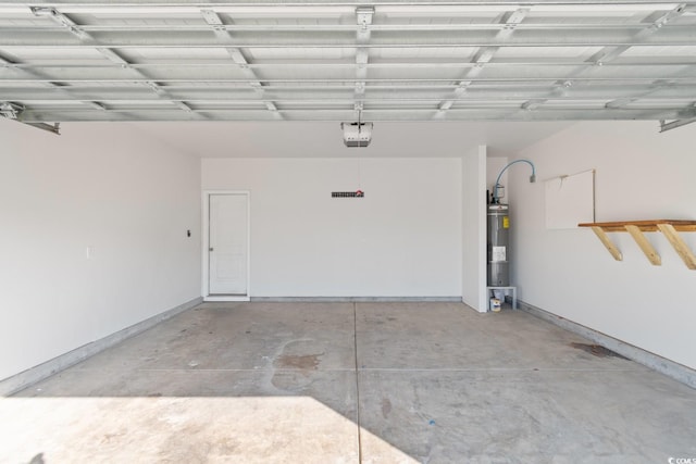 1128 Sennema Cir, Myrtle Beach, SC 29588 - garage with water heater and a garage door opener