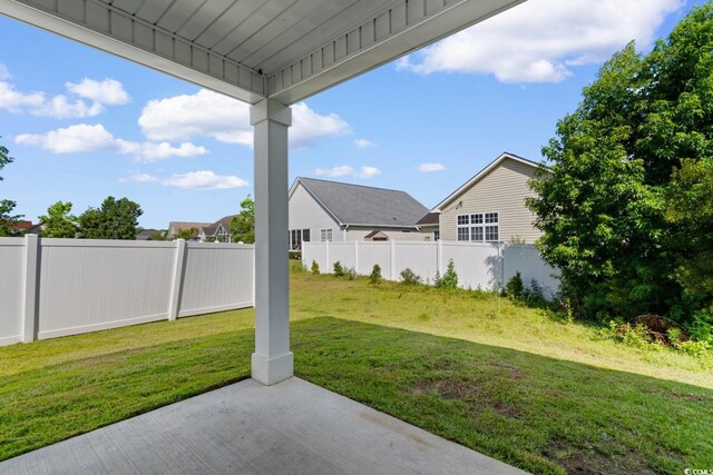 1128 Sennema Cir, Myrtle Beach, SC 29588 - view of yard featuring a patio area