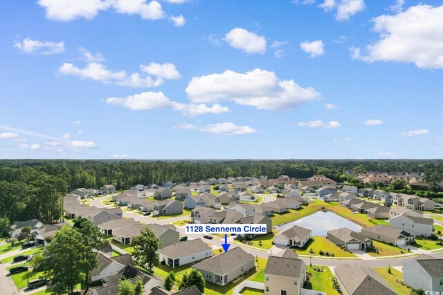 1128 Sennema Cir, Myrtle Beach, SC 29588 - aerial perspective of suburban area