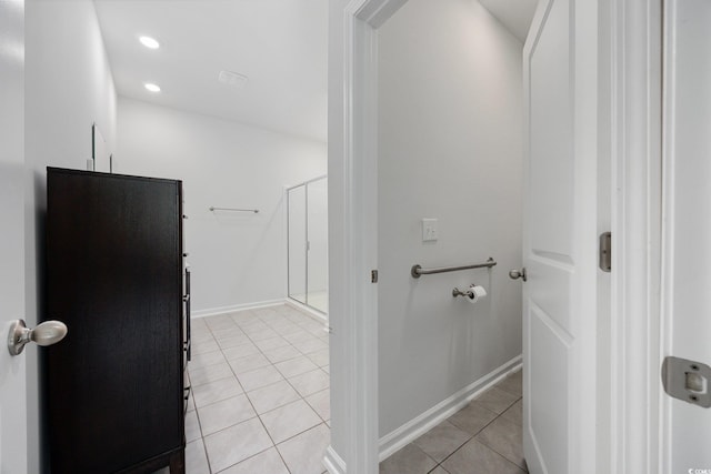 305 Forestbrook Cove Cir, Myrtle Beach, SC 29588 - full bath featuring tile patterned floors, a stall shower, and recessed lighting