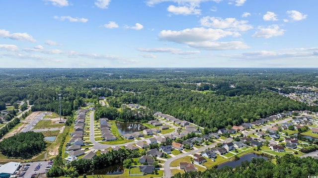 305 Forestbrook Cove Cir, Myrtle Beach, SC 29588 - aerial view of property's location with nearby suburban area and a nearby body of water