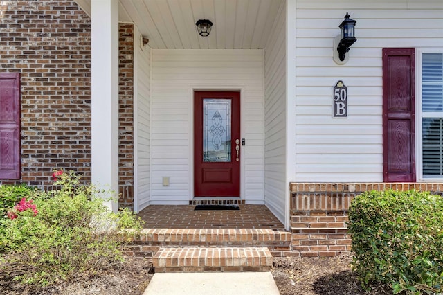 8855 Radcliff Dr NW Unit 50B, Calabash, NC 28467 - entrance to property with brick siding