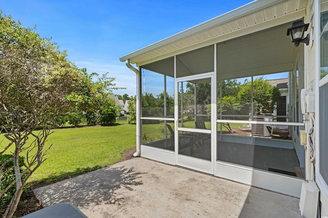 310 Lockerbie Ct Unit 1057, Myrtle Beach, SC 29577 - view of unfurnished sunroom