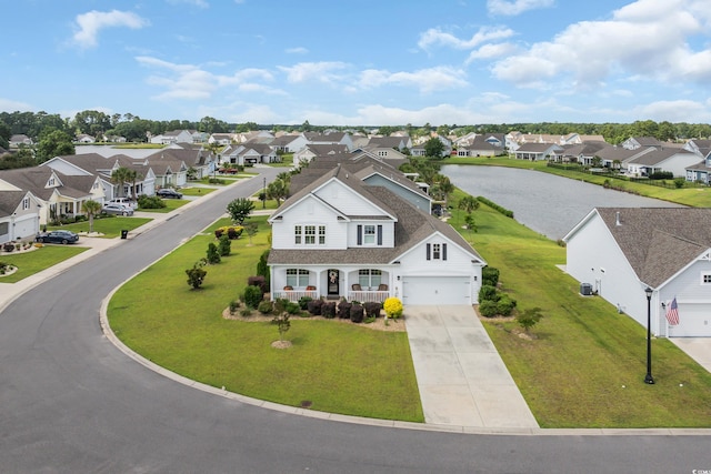 932 Abernathy Pl, Surfside Beach, SC 29575 - aerial view of residential area with a nearby body of water