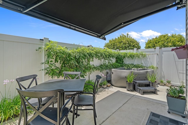 752 Hobonny Loop, Longs, SC 29568 - fenced backyard featuring a patio and outdoor dining space