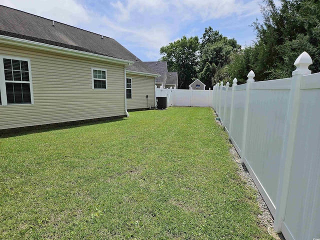 1028 Cherry Tree Ln, North Myrtle Beach, SC 29582 - view of fenced backyard