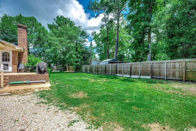 4189 Schoolhouse Cir, Little River, SC 29566 - view of fenced backyard