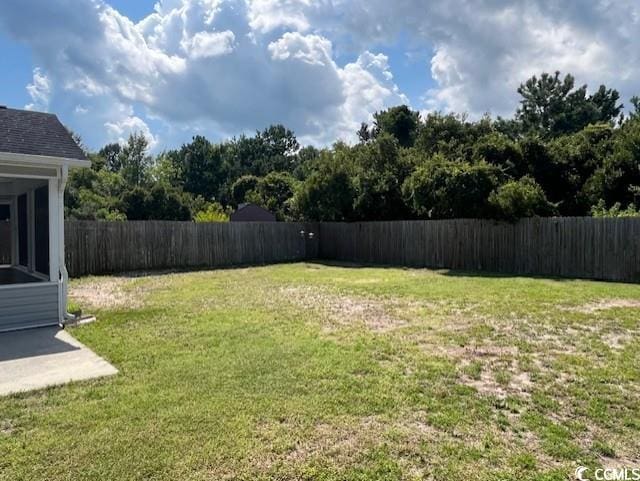 298 Weyburn St, Myrtle Beach, SC 29579 - view of fenced backyard