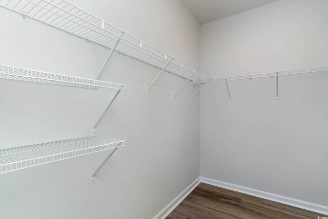 1402 Nokota Dr, Conway, SC 29526 - spacious closet featuring wood finished floors