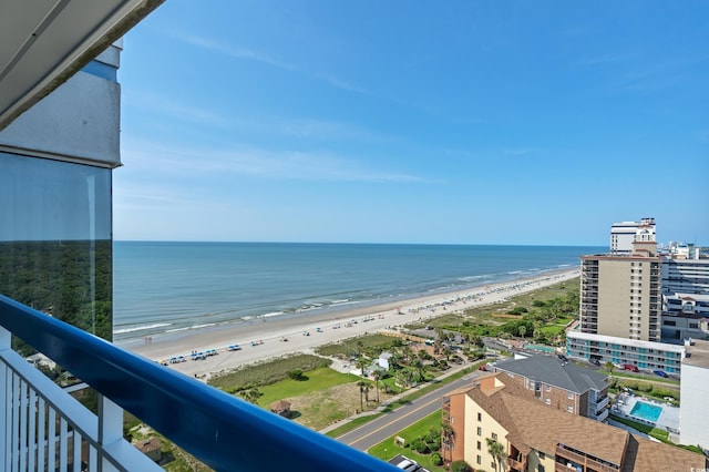 5511 N Ocean Blvd Unit 1801, Myrtle Beach, SC 29577 - water view featuring local beach