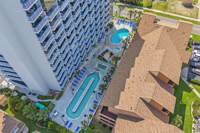 5511 N Ocean Blvd Unit 1801, Myrtle Beach, SC 29577 - aerial view of a pool