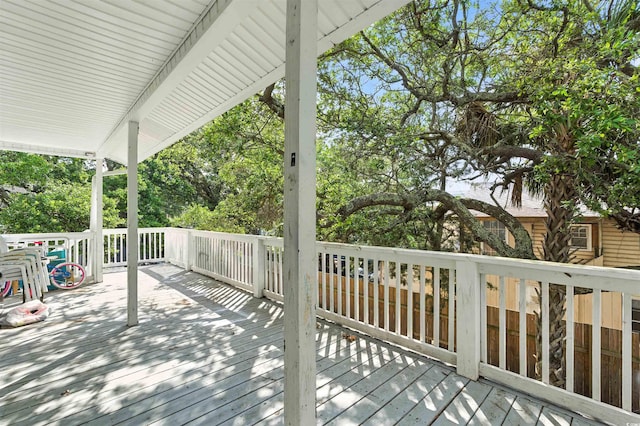 304 1st Ave N, Myrtle Beach, SC 29577 - view of wooden deck