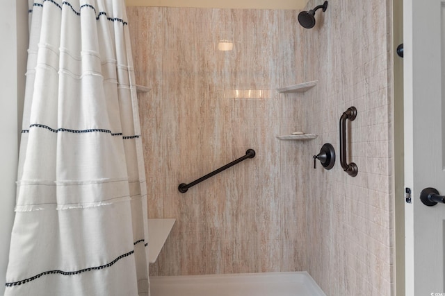 232 White Water Loop, Conway, SC 29526 - bathroom with tiled shower