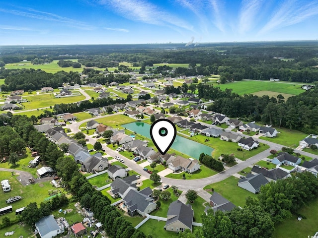 232 White Water Loop, Conway, SC 29526 - aerial view of property and surrounding area with a large body of water and nearby suburban area