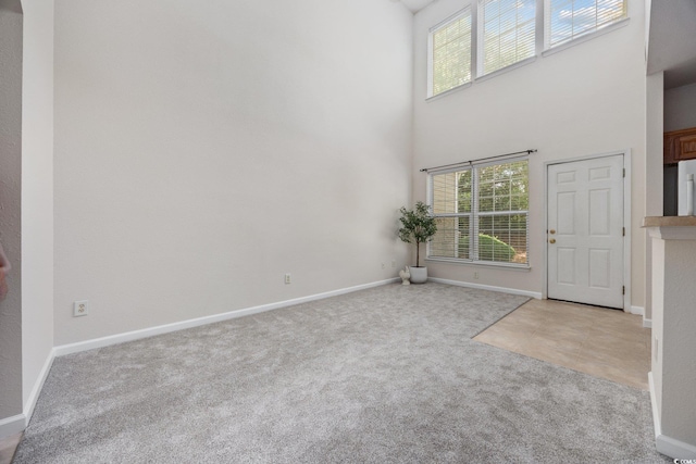155 Chenoa Dr Unit E, Murrells Inlet, SC 29576 - carpeted entrance foyer featuring healthy amount of natural light and a high ceiling