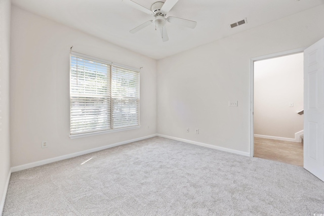 155 Chenoa Dr Unit E, Murrells Inlet, SC 29576 - carpeted empty room with ceiling fan and baseboards