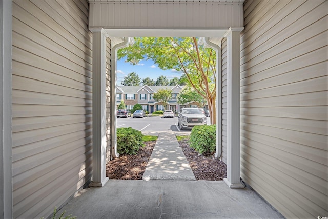 155 Chenoa Dr Unit E, Murrells Inlet, SC 29576 - view of patio featuring a residential view