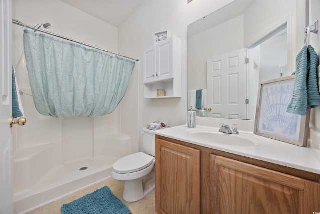 155 Chenoa Dr Unit D, Murrells Inlet, SC 29576 - full bath with vanity, a shower with shower curtain, and tile patterned floors