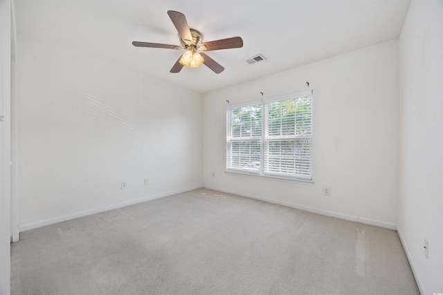 155 Chenoa Dr Unit D, Murrells Inlet, SC 29576 - unfurnished room with light colored carpet and ceiling fan