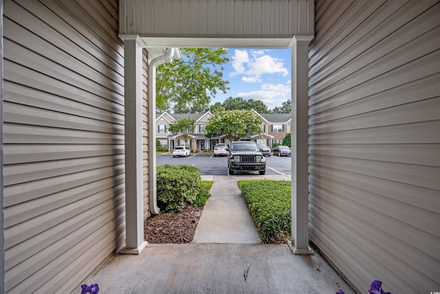 155 Chenoa Dr Unit D, Murrells Inlet, SC 29576 - view of patio / terrace with a residential view