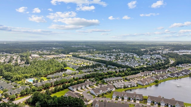 155 Chenoa Dr Unit D, Murrells Inlet, SC 29576 - aerial view of property's location with nearby suburban area and a nearby body of water