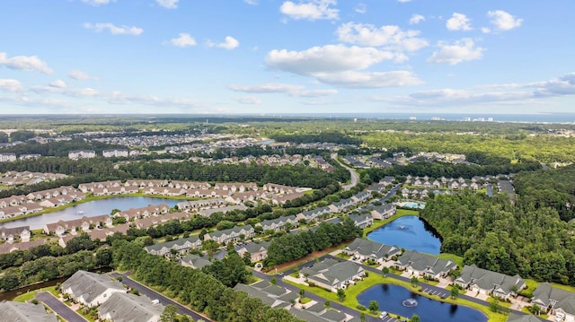 155 Chenoa Dr Unit D, Murrells Inlet, SC 29576 - aerial view of property and surrounding area with nearby suburban area and a large body of water