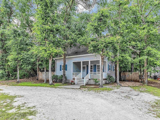 3969 Murrells Inlet Rd, Murrells Inlet, SC 29576 - view of front facade featuring a porch