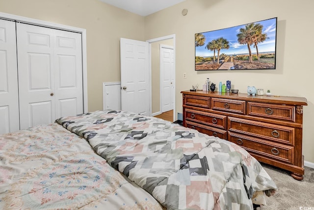 3969 Murrells Inlet Rd, Murrells Inlet, SC 29576 - carpeted bedroom featuring a closet and baseboards