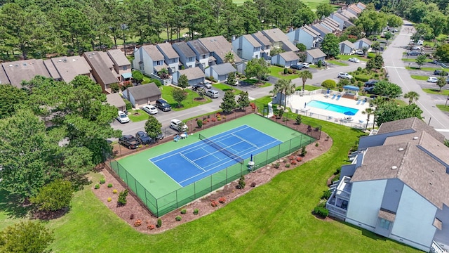 4049 Fairway Lakes Dr Unit 4049, Myrtle Beach, SC 29577 - aerial view of residential area featuring a pool area