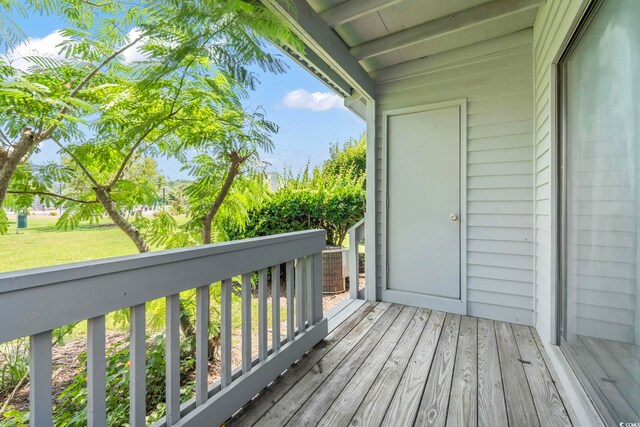 4049 Fairway Lakes Dr Unit 4049, Myrtle Beach, SC 29577 - view of deck