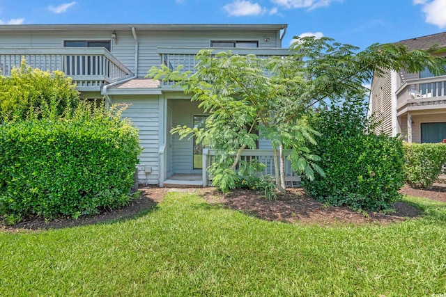 4049 Fairway Lakes Dr Unit 4049, Myrtle Beach, SC 29577 - back of property with a lawn