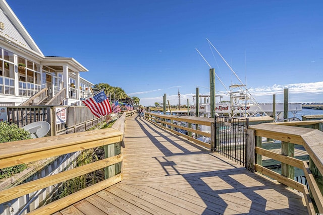 277 Splendor Cir, Murrells Inlet, SC 29576 - dock featuring stairs