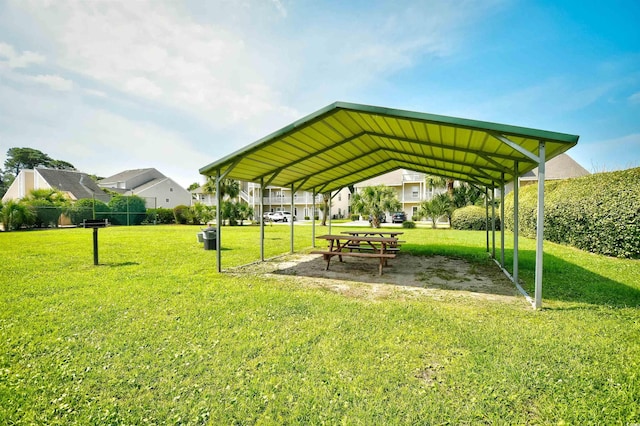 1025 Plantation Dr Unit 2413/2414, Little River, SC 29566 - surrounding community with a detached carport and a yard