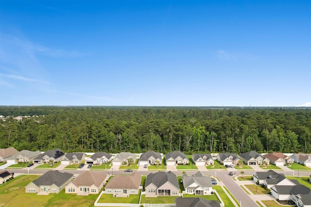 347 Leste Rd, Myrtle Beach, SC 29588 - aerial view of residential area featuring a heavily wooded area