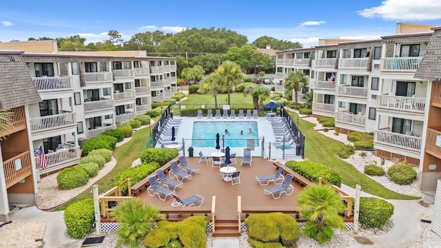 5601 N Ocean Blvd Unit B-314, Myrtle Beach, SC 29577 - view of pool
