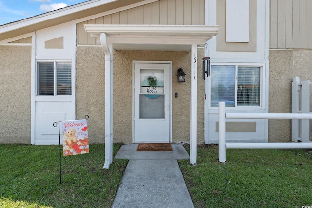 1311 Turkey Ridge Rd Unit A, Surfside Beach, SC 29575 - entrance to property featuring stucco siding
