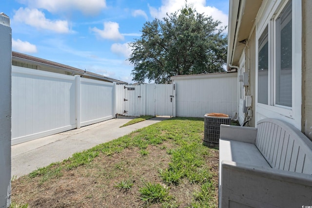 1311 Turkey Ridge Rd Unit A, Surfside Beach, SC 29575 - view of yard with a gate