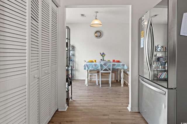 1311 Turkey Ridge Rd Unit A, Surfside Beach, SC 29575 - corridor with wood finished floors and baseboards