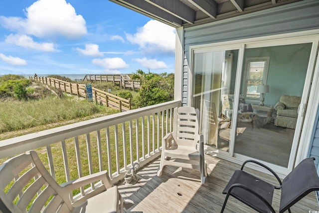 4105 S Ocean Blvd Unit 102, North Myrtle Beach, SC 29582 - view of balcony