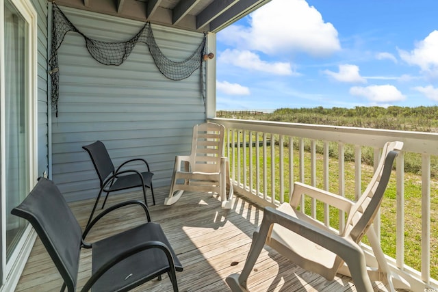 4105 S Ocean Blvd Unit 102, North Myrtle Beach, SC 29582 - view of deck