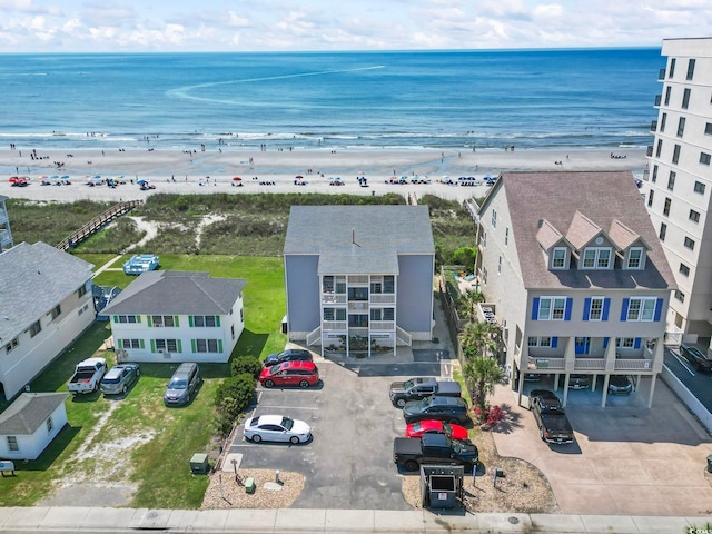 4105 S Ocean Blvd Unit 102, North Myrtle Beach, SC 29582 - aerial view of expansive beach