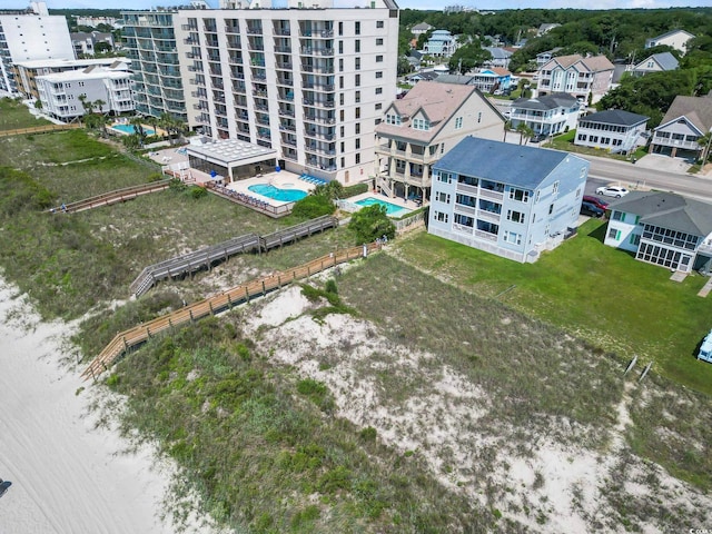 4105 S Ocean Blvd Unit 102, North Myrtle Beach, SC 29582 - drone / aerial view of a pool