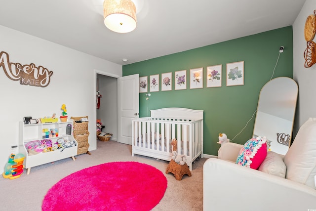 190 Belmonte Dr, Myrtle Beach, SC 29588 - bedroom with carpet and a crib