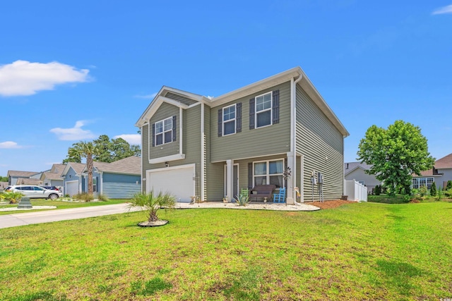 190 Belmonte Dr, Myrtle Beach, SC 29588 - view of front facade with a garage and driveway