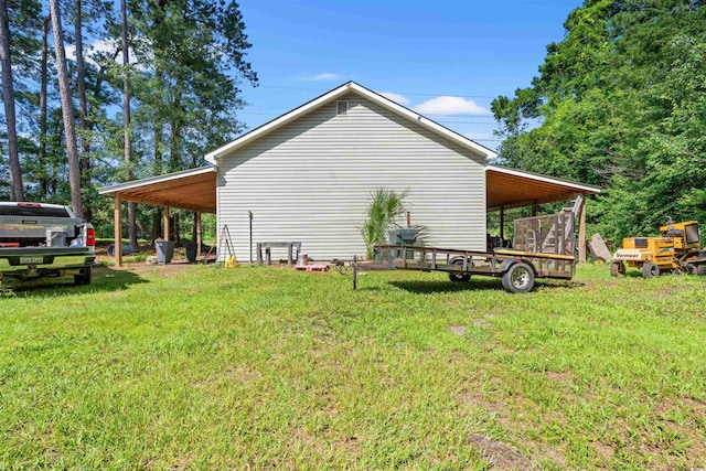 938 Fox Hollow Rd, Conway, SC 29526 - view of side of property with a yard