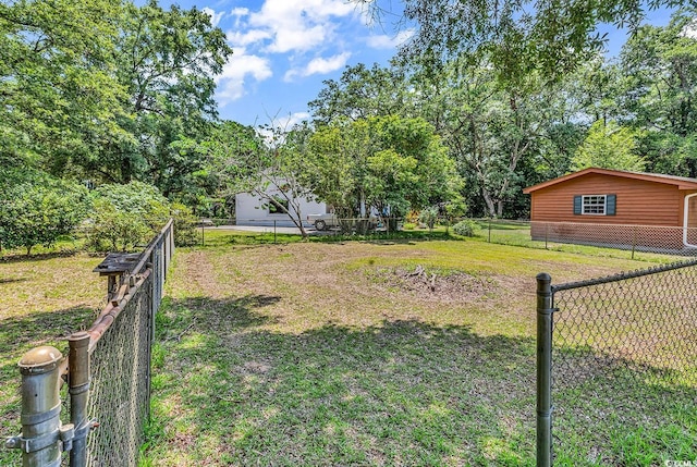 823 Bellamy Ave, Murrells Inlet, SC 29576 - view of fenced backyard