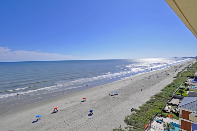 3500 N Ocean Blvd Unit 701-702, North Myrtle Beach, SC 29582 - water view with local beach