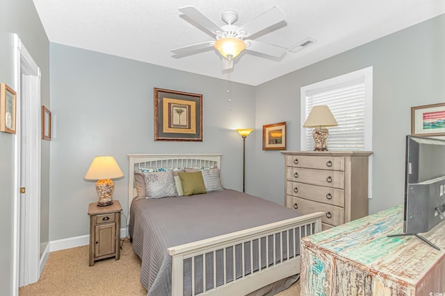 4173 Hibiscus Dr Unit 103, Little River, SC 29566 - bedroom featuring light colored carpet and a ceiling fan