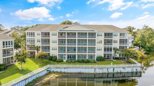 601 N Hillside Dr Unit 3926, North Myrtle Beach, SC 29582 - view of apartment building / complex with a water view
